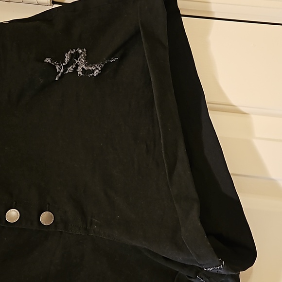 Chic Denim Black Jean Shorts Size 22 - Picture 3 of 8